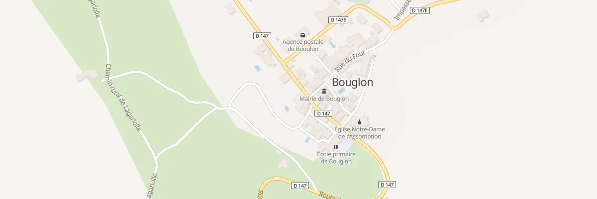 Plan du 1033 Rte de Cocumont à Bouglon