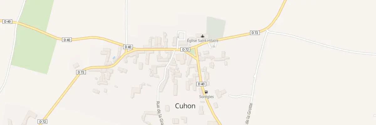 Plan du 5 Pl de la Mairie à Cuhon