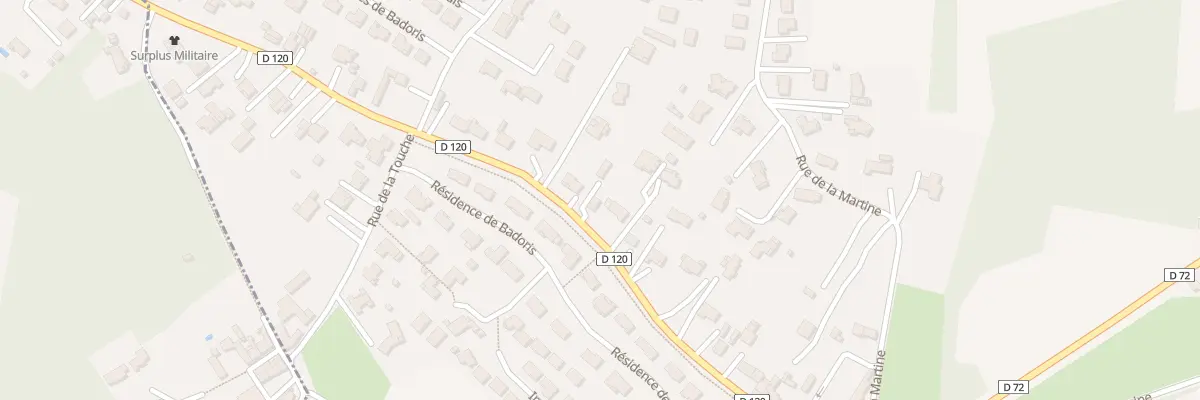Plan du 34 Rue de Badoris à Fléac