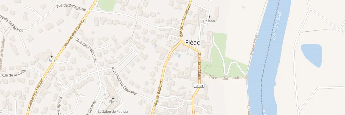 Plan du 5 Rue de Belfond à Fléac