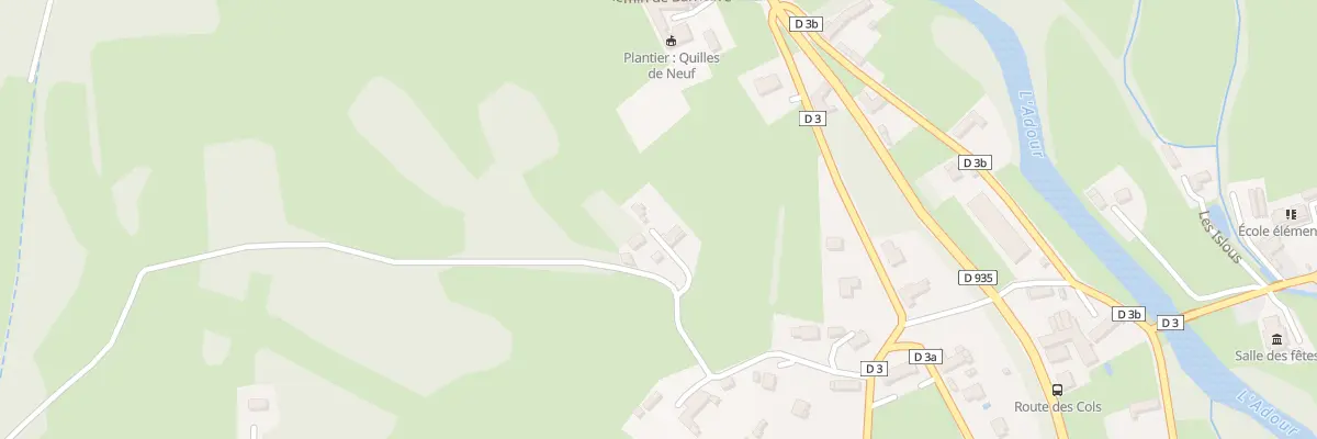 Plan du 204 Rue de la Fontaine l’Arrieulh à Hiis
