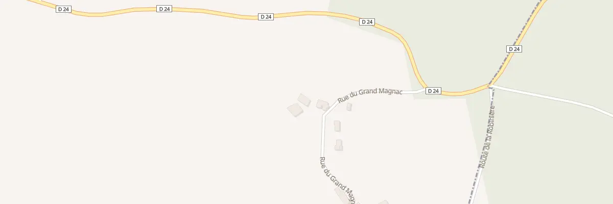Plan du 5072 Grand Magnac à Courgeac