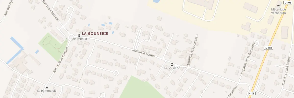 Plan du 38 Rue de la Lurate à Fléac