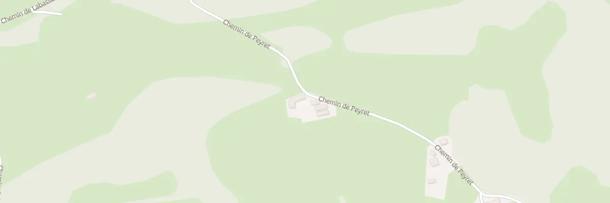 Plan du 10 Che Peyret à Labassère
