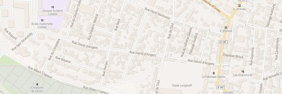 Plan du 55 Rue David d’Angers au Havre