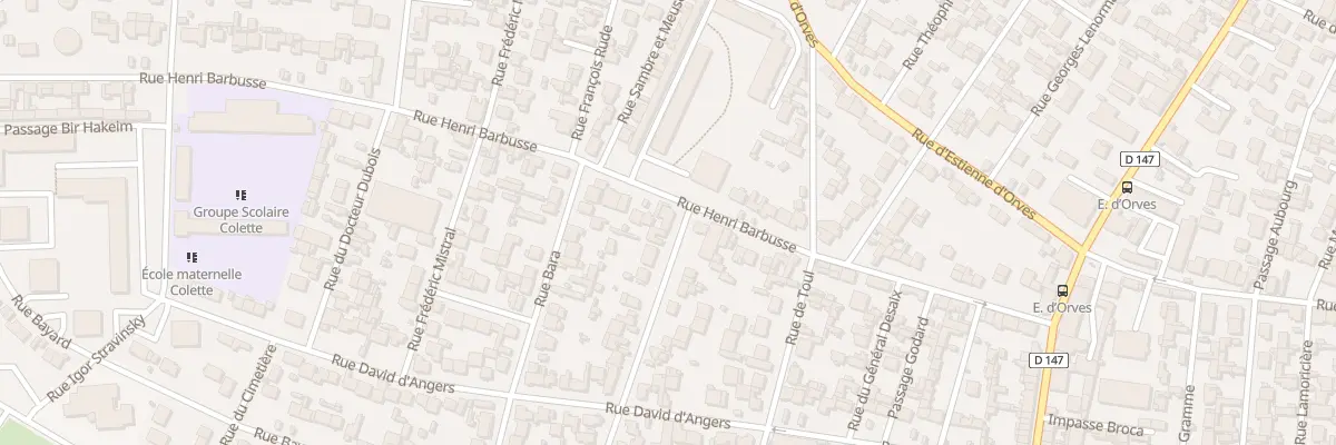 Plan du 120 Rue Henri Barbusse au Havre