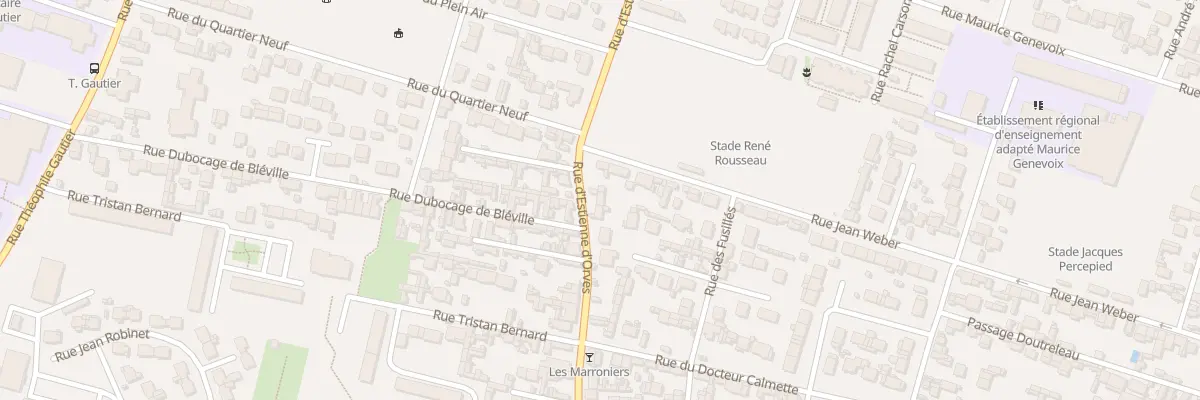 Plan du 136 Rue d’Estienne d’Orves au Havre