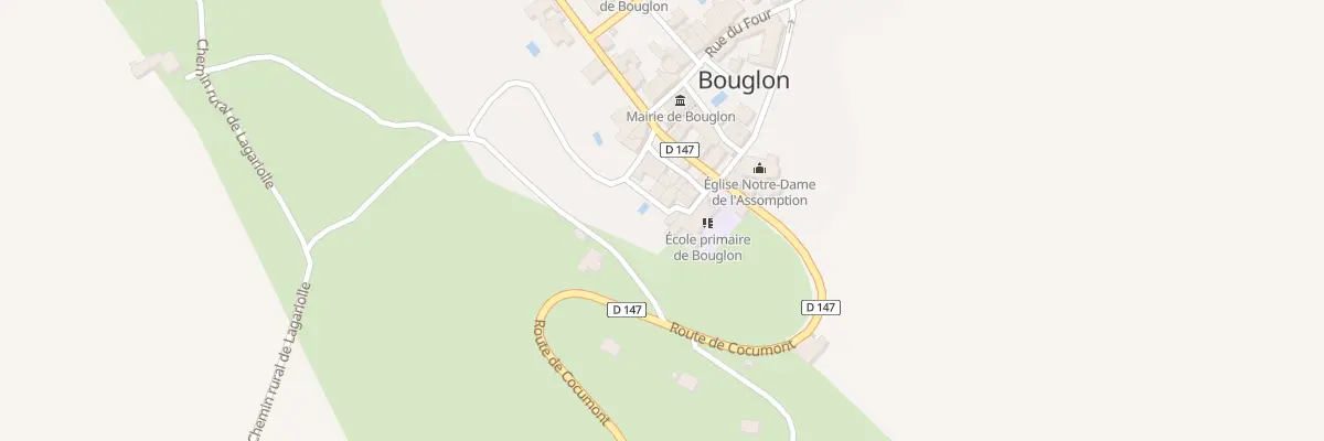 Plan du 90 Che de Ronde à Bouglon