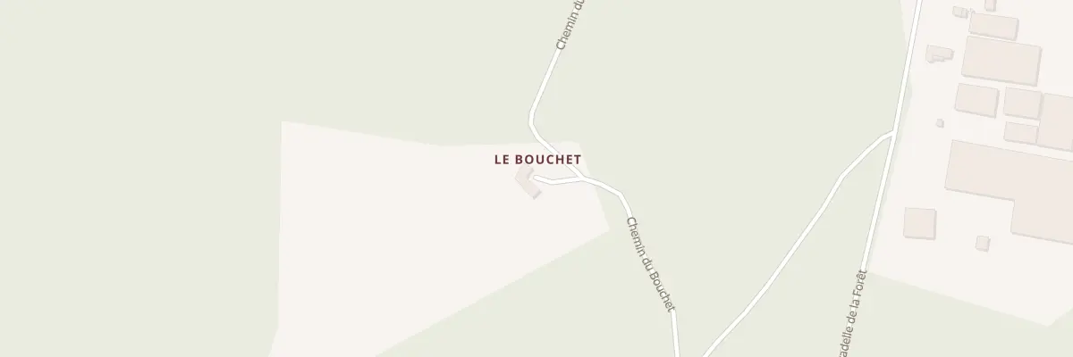 Plan du 1 Che du Bouchet à Pérignac