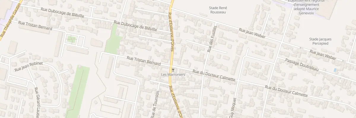 Plan du 118 Rue d’Estienne d’Orves au Havre