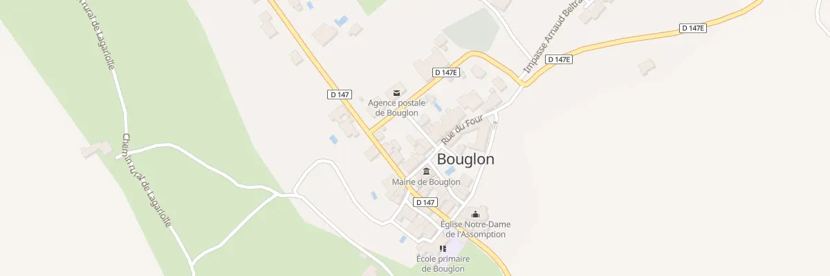 Plan du 53 Rue du Four à Bouglon