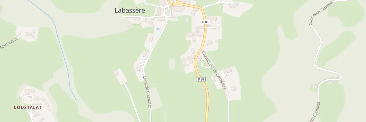 Plan du 18 Che du Col de Saoucède à Labassère