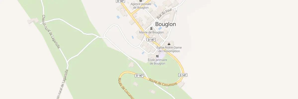 Plan du 89 Che de Ronde à Bouglon