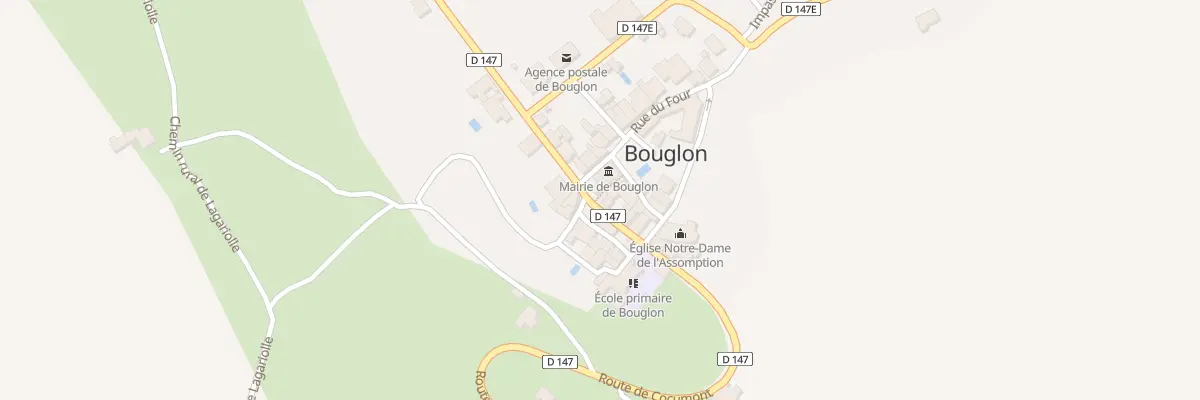 Plan du 12 Rle du Chateau d’Eau à Bouglon
