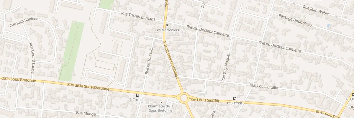 Plan du 94 Rue d’Estienne d’Orves au Havre