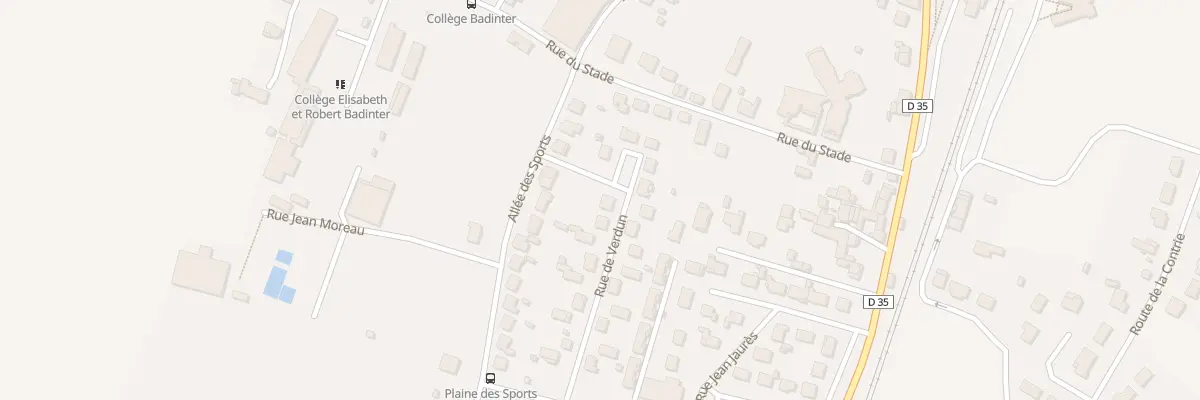Plan du 1 Rue de Verdun à La Couronne