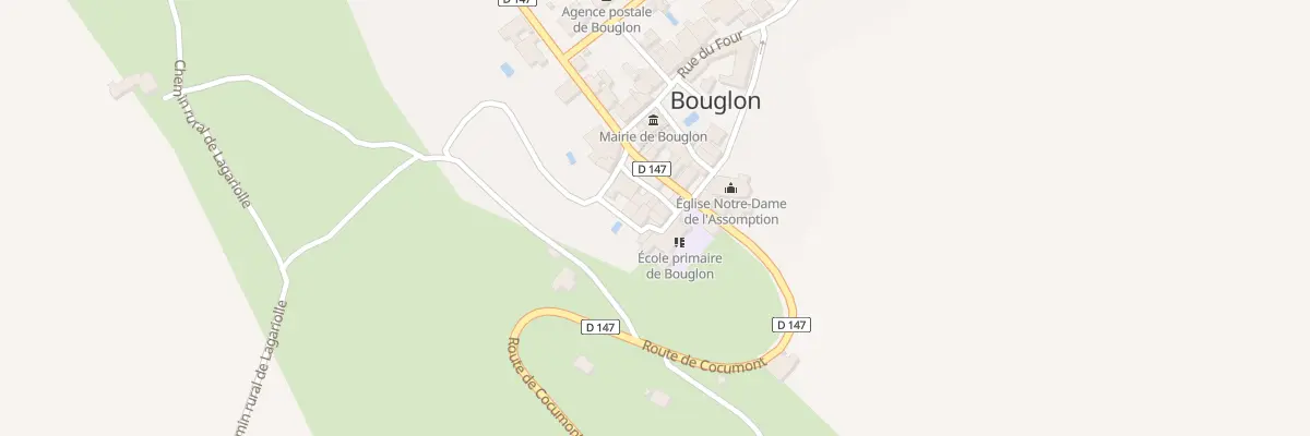 Plan du 95 Che de Ronde à Bouglon