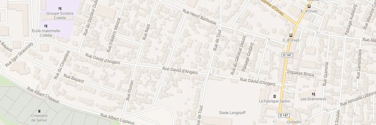 Plan du 61 Rue David d’Angers au Havre