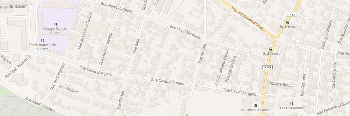Plan du 24 Rue Parmentier au Havre