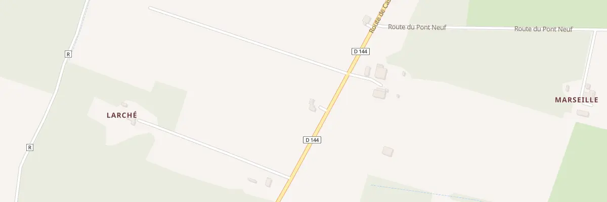 Plan du 672 Rte de Castelnau à Saint-Pé-Saint-Simon