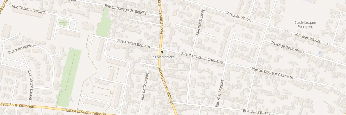 Plan du 6 Rue Doc Calmette au Havre