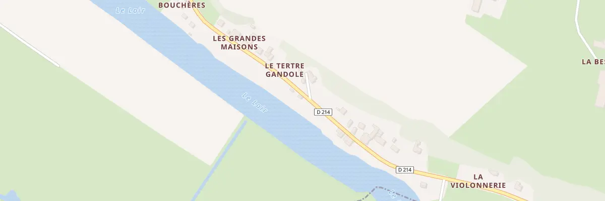 Plan du 5586 Les Grandes Maisons à Luché-Pringé