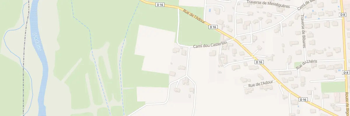 Plan du 21 Cami Deou Casteriu à Bernac-Debat