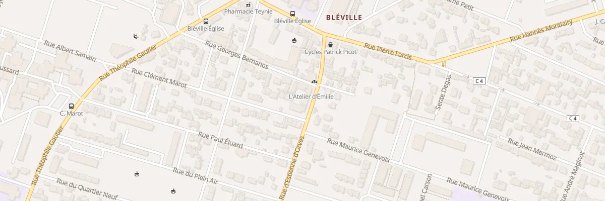 Plan du 169 Rue d’Estienne d’Orves au Havre