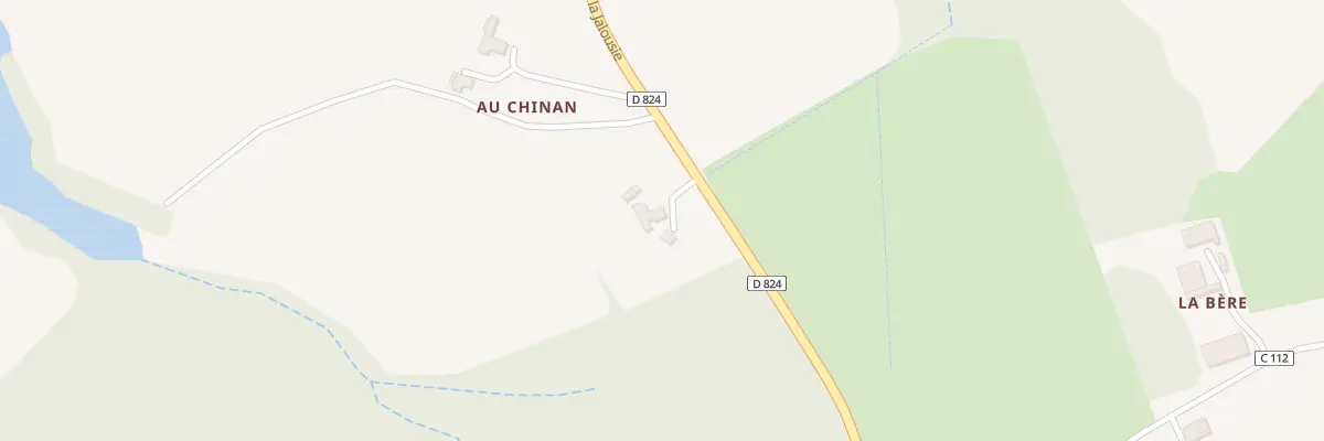Plan du 1489 Rte de la Jalousie à Manciet