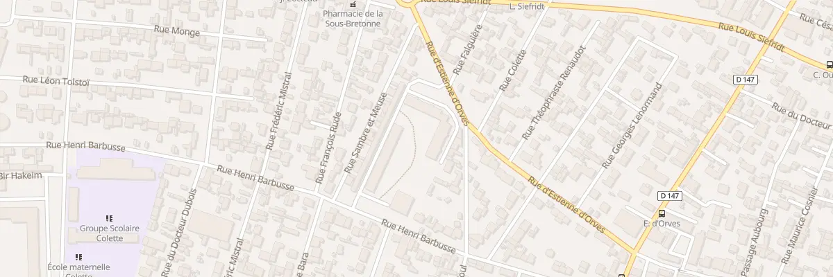 Plan du 119 Rue Henri Barbusse au Havre