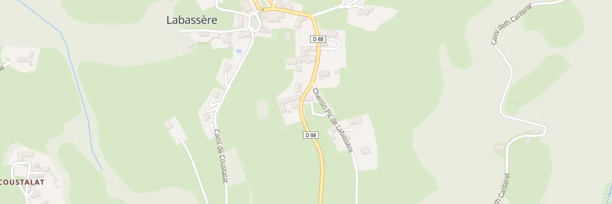 Plan du 2 Che Pic de Labassere à Labassère