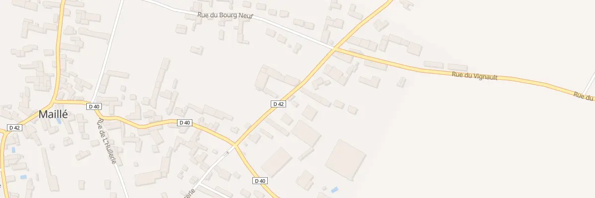 Plan du 8 Rue du Chaffaud à Maillé