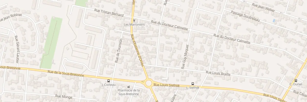 Plan du 9 Rue des Fusillés au Havre