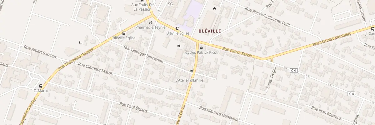 Plan du 179 Rue d’Estienne d’Orves au Havre