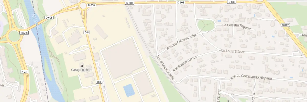 Plan du 19 Rue Ampèrevielle à Séméac