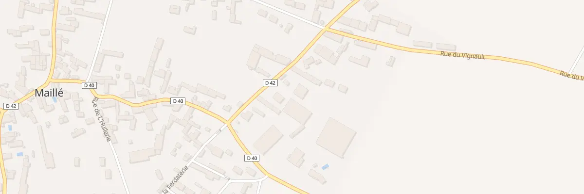 Plan du 6 Rue du Chaffaud à Maillé