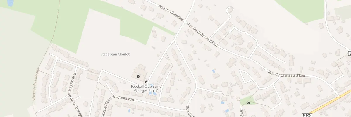 Plan du 19 Rue de Pruillé-le-Chétif à Saint-Georges-du-Bois