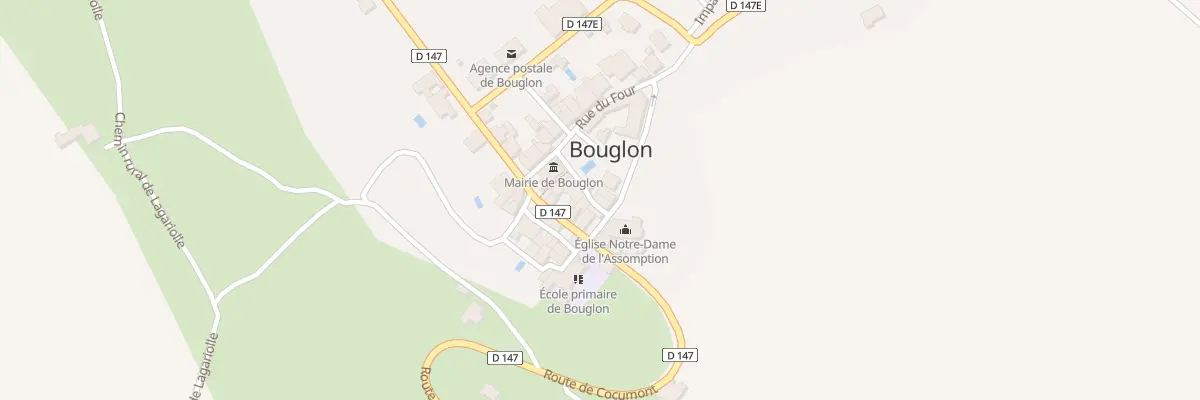 Plan du 33 Rue Marie Dupiol à Bouglon