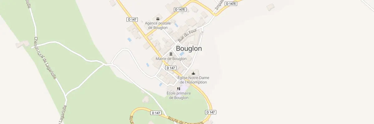 Plan du 10 Le Bourg à Bouglon