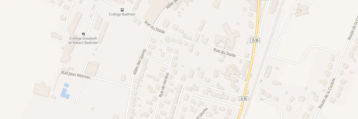 Plan du 8 Rue de Verdun à La Couronne