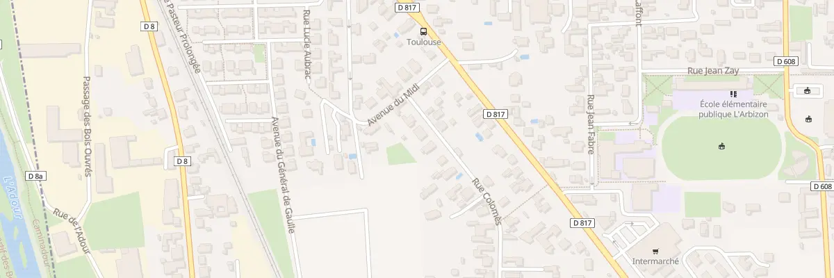 Plan du 3 Rue Colomès à Séméac