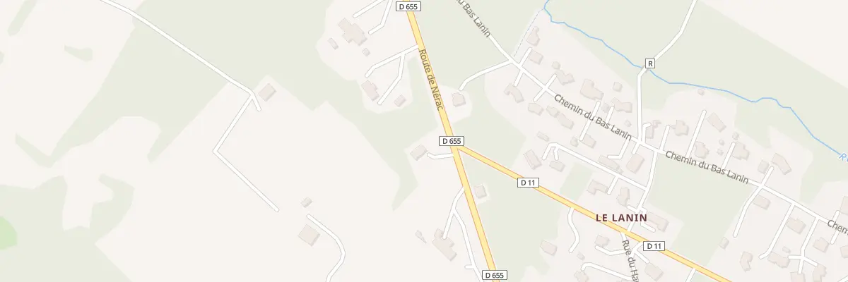 Plan du 900 Rte de Nérac à Casteljaloux