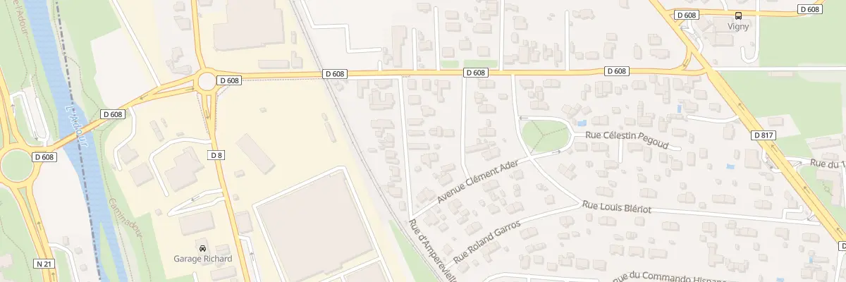 Plan du 10 Rue Ampèrevielle à Séméac