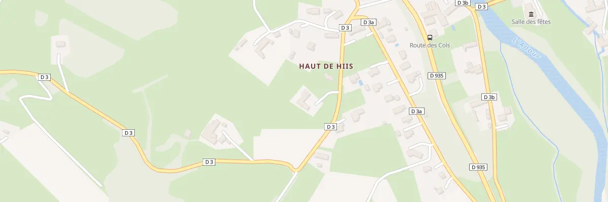 Plan du 130 Rte de Visker à Hiis