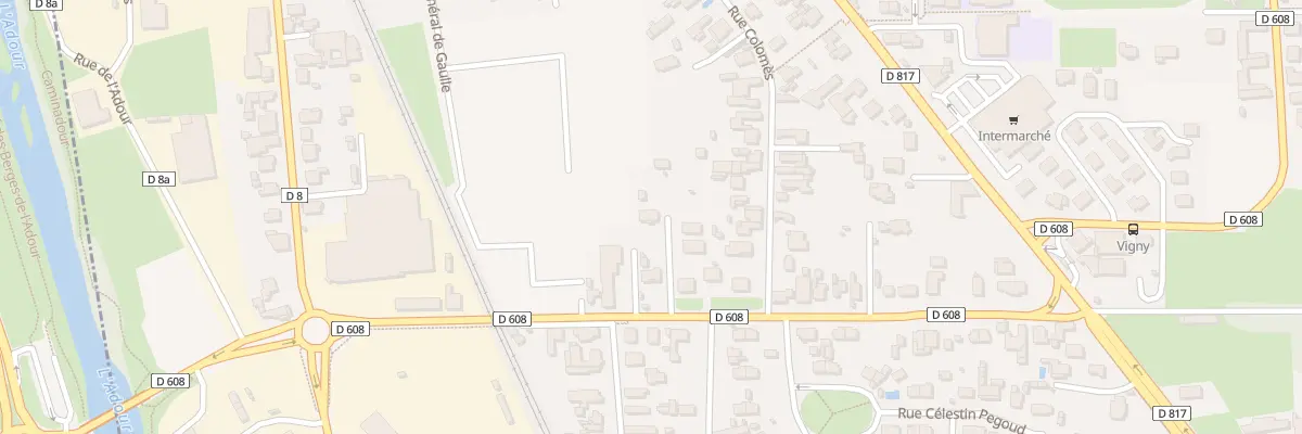 Plan du 4 Rue Gen Allenou à Séméac