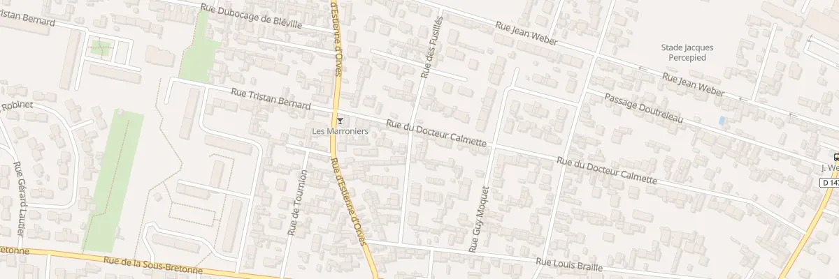 Plan du 22 Rue des Fusillés au Havre