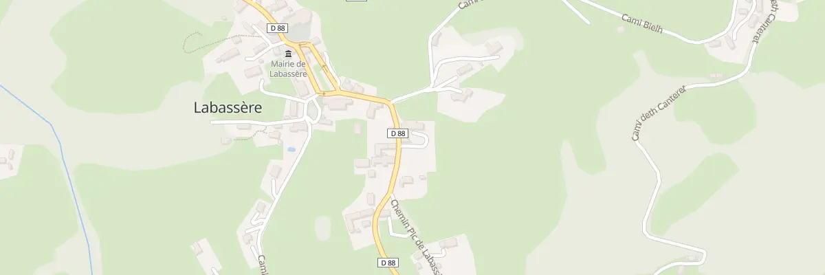 Plan du 7 Che du Col de Saoucède à Labassère
