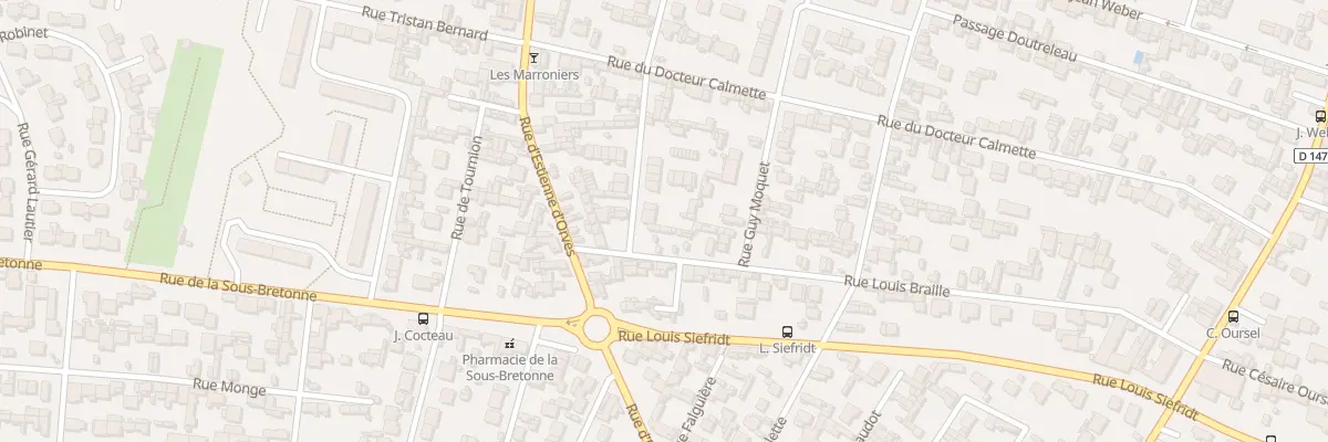 Plan du 6 Rue des Fusillés au Havre