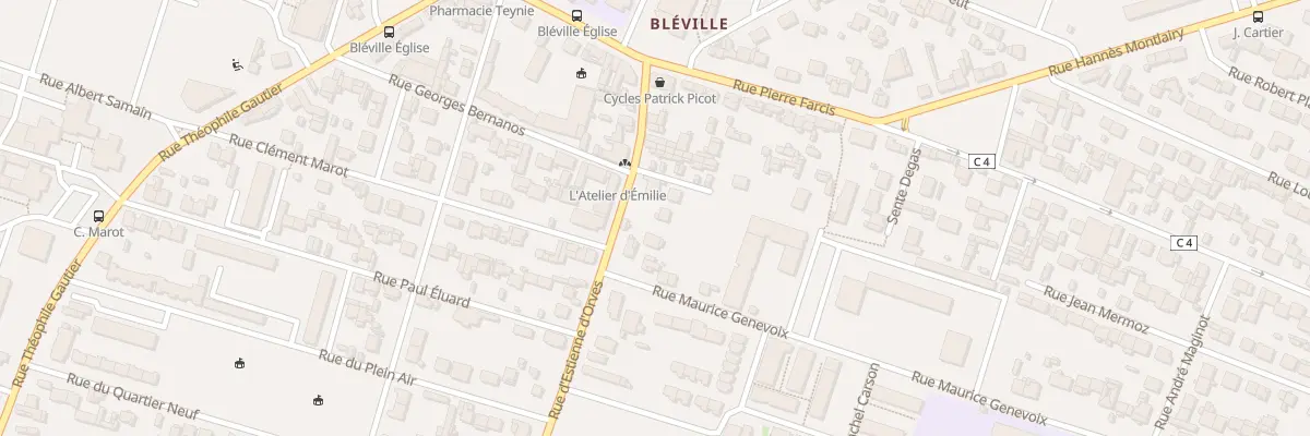 Plan du 176 Rue d’Estienne d’Orves au Havre