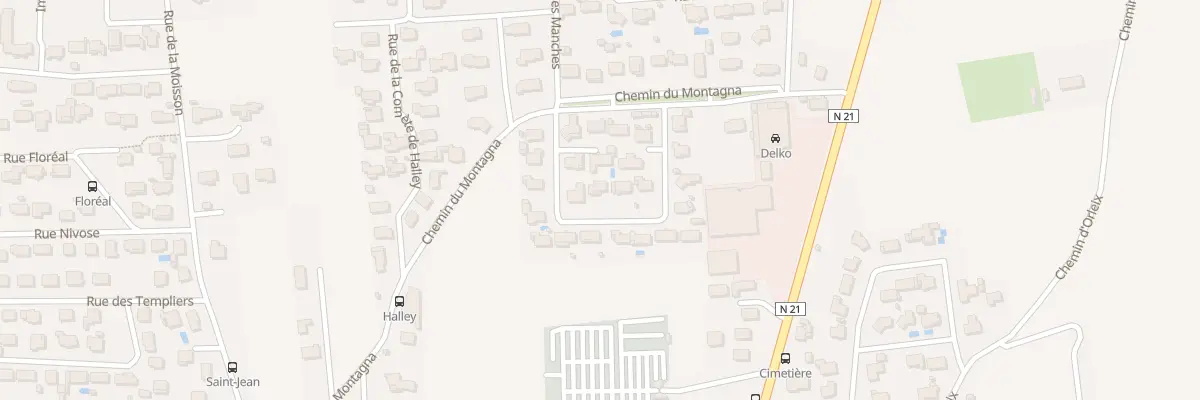 Plan du 9 Rue de la Fraternité à Aureilhan